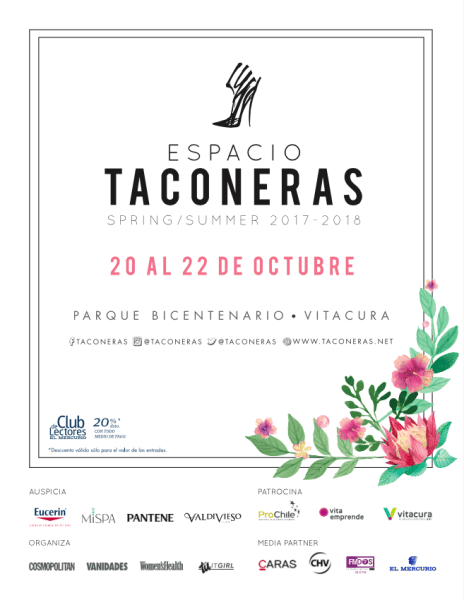 Afiche Espacio Taconeras SS17-18