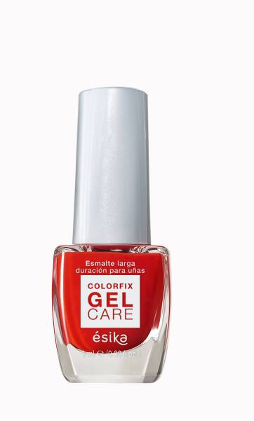 ESMALTE GEL CARE ROJO ESIKA + BRILLO LARGA DURACIÓN
